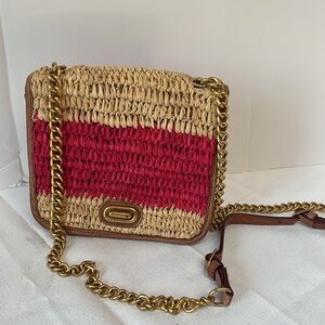Rebecca Minkoff straw Crossbody bag